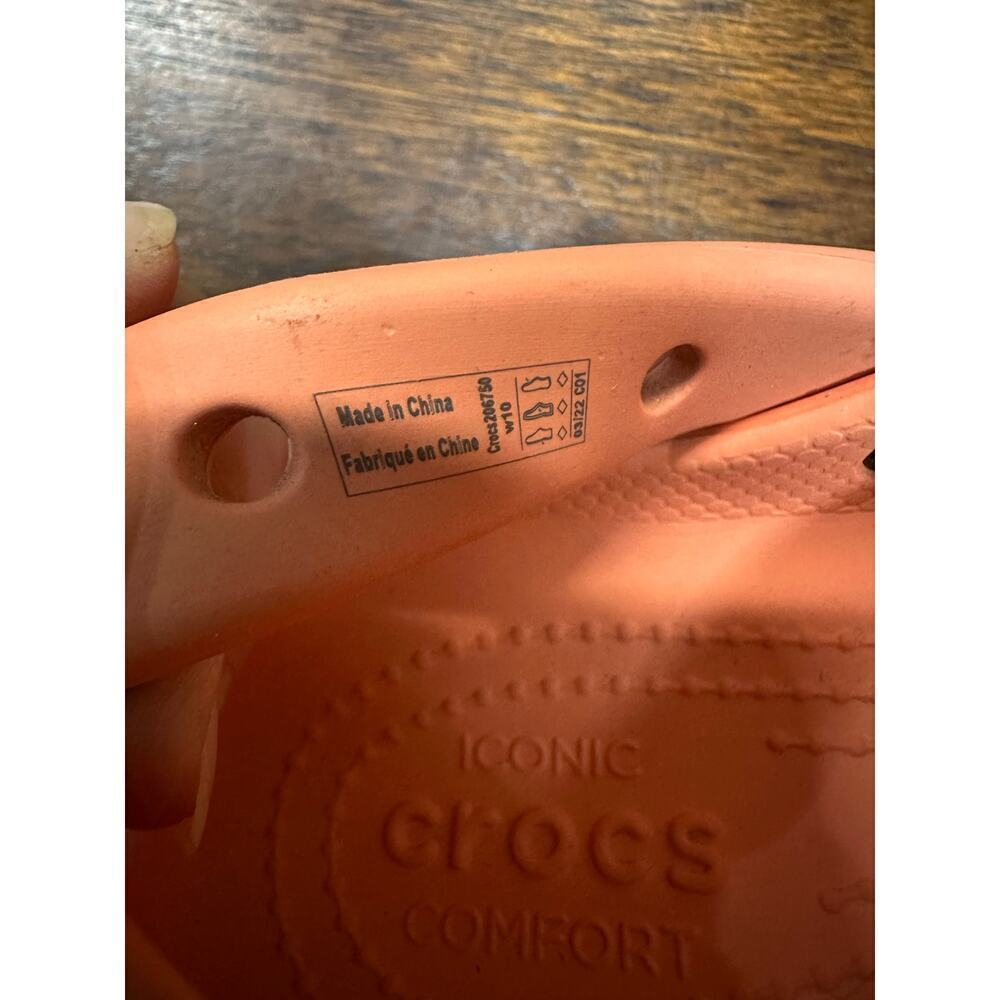 Crocs Classic Platform Clog Women 10 Comfy Lounge Retro Grunge Preppy Comfort - Picture 2 of 7
